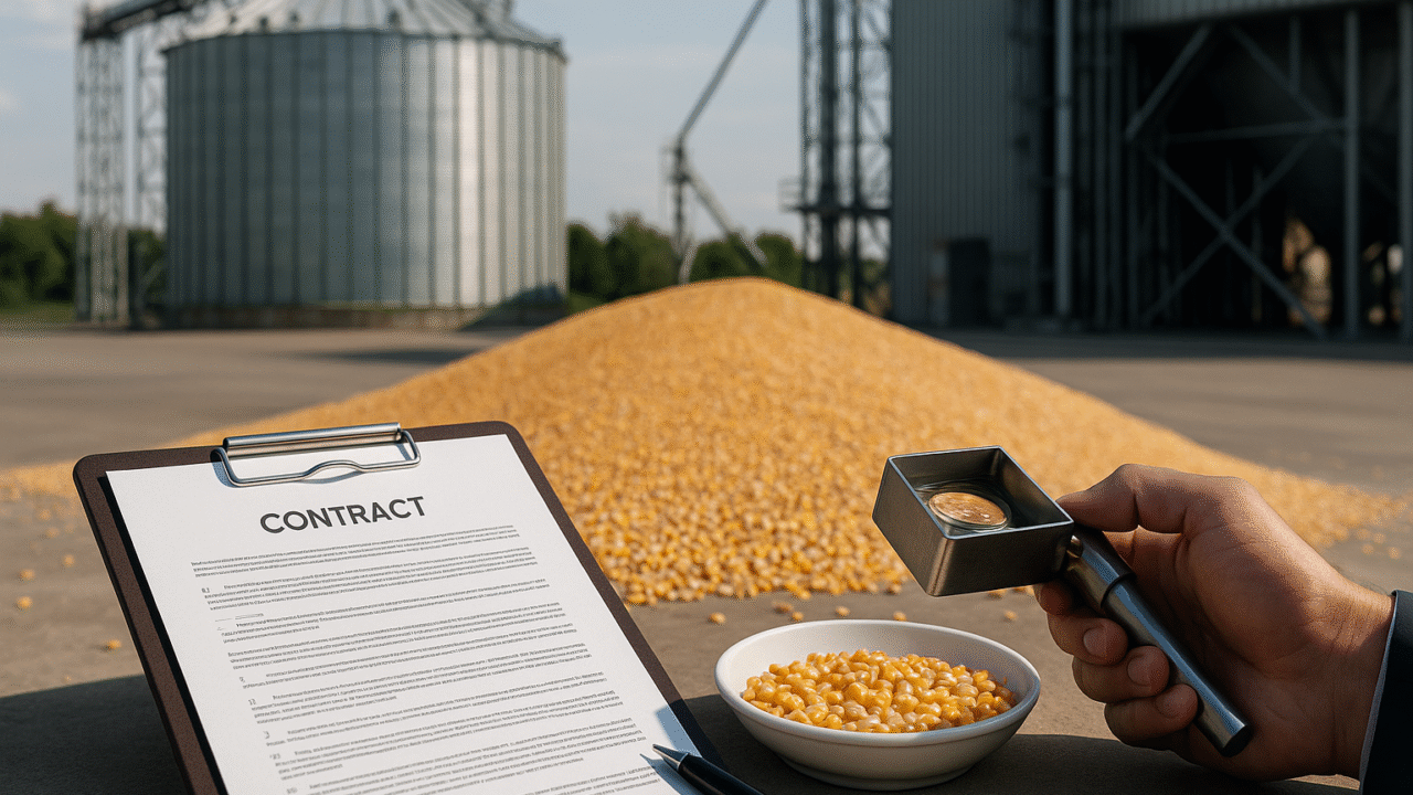 Contrato de armazenagem rural: 8 cláusulas para evitar disputa sobre quebra, qualidade e entrega