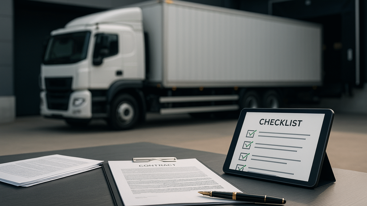 Contrato de frete: 8 cláusulas para reduzir litígios no transporte de cargas